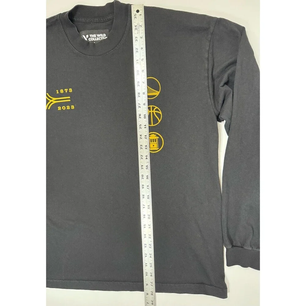 Golden State Warriors Shirt Mens Large‎ NBA Basketball Cable Car 1873 2023 USA